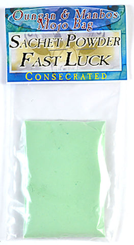 Fast Luck sachet powder consecrated | .5oz