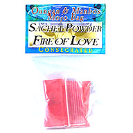 Fire of Love sachet powder consecrated | .5oz