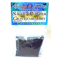 Graveyard Dirt sachet powder consecrated | .5oz