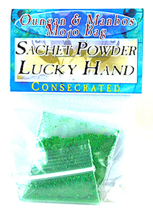Lucky Hand sachet powder consecrated | .5oz