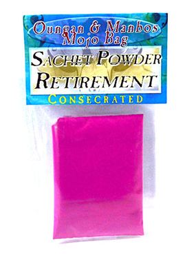 Retirement sachet powder consecrated | .5oz