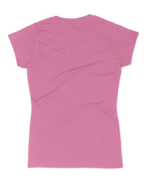 The Foxes Den V Neck Simple T Shirt