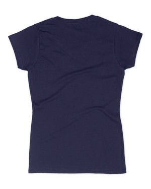 The Foxes Den V Neck Simple T Shirt