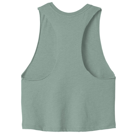 The Foxes Den Racerback Cropped Tank