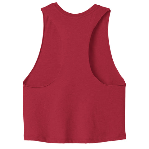 The Foxes Den Racerback Cropped Tank