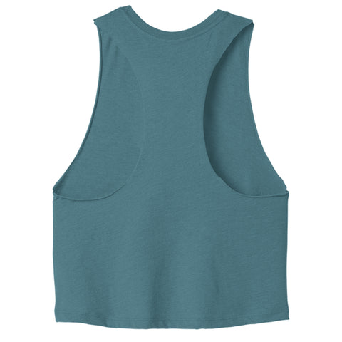 The Foxes Den Racerback Cropped Tank