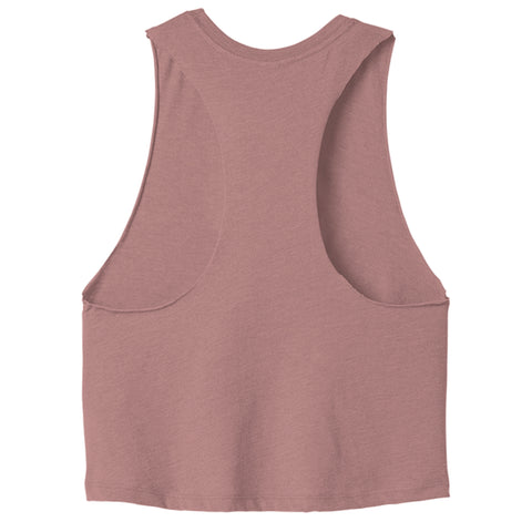 The Foxes Den Racerback Cropped Tank