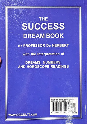 The Success Dream Book by Prof. De Herbert