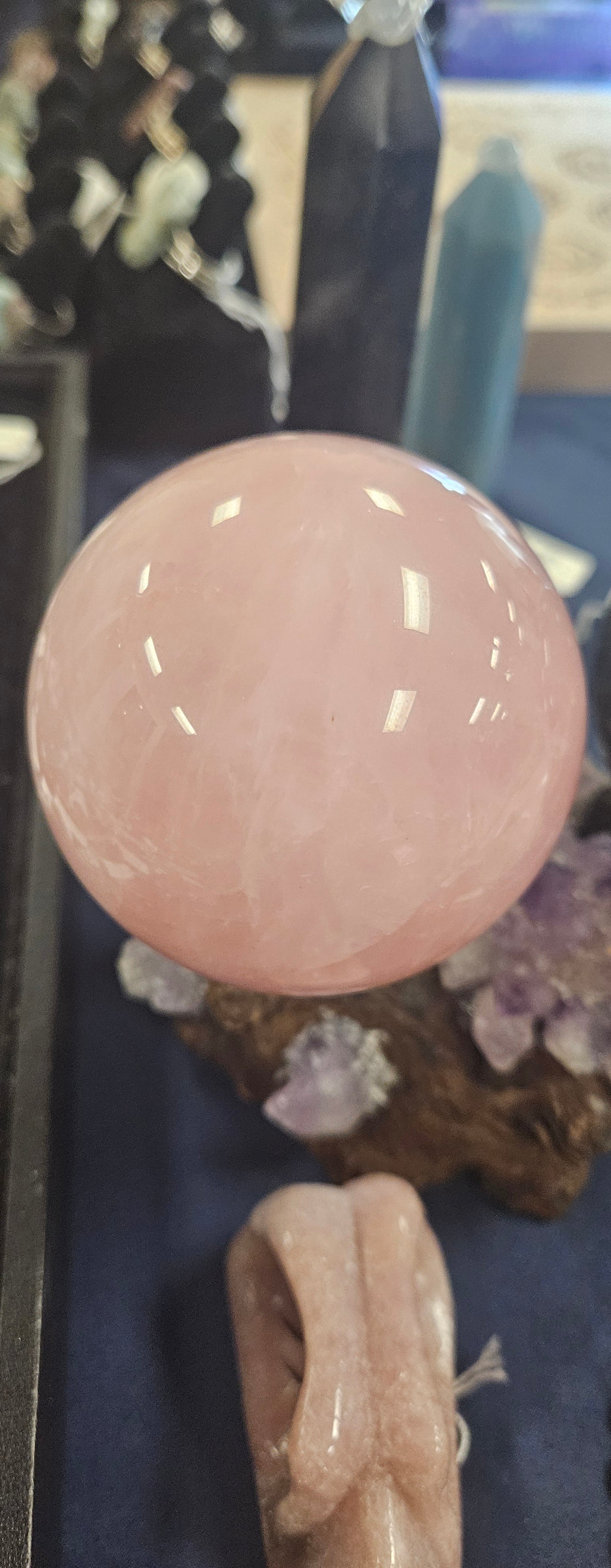 Rose Quartz Sphere
