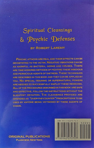 Spiritual Cleansings and Psychic Defenses By Robert Laremy