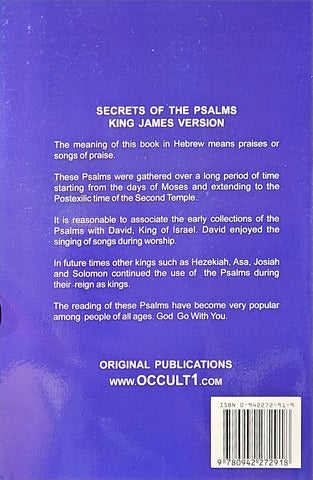 Secrets of the Psalms by Godfrey Selig
