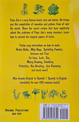 PAPA JIM'S HERBAL MAGIC WORKBOOK