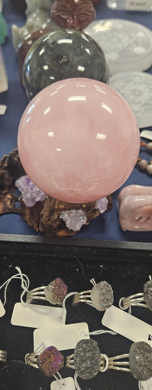 Rose Quartz Sphere