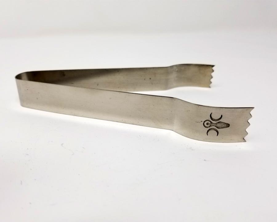 Altar Tools Goddess of Earth Stainless Steel Tongs 5.75"L 0.75"W