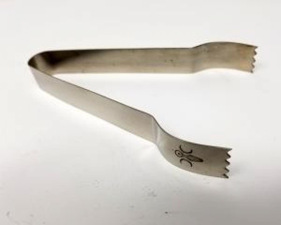 Altar Tools Goddess of Earth Stainless Steel Tongs 5.75"L 0.75"W