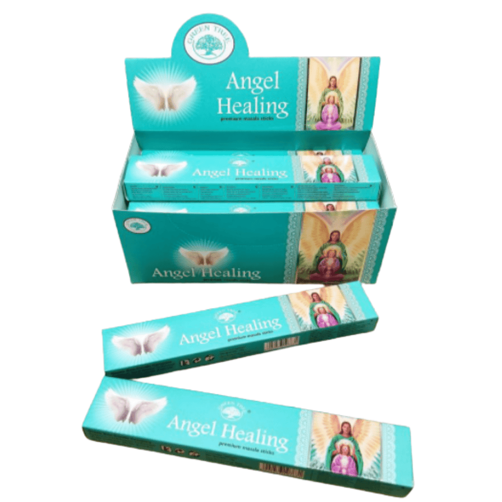 Angel Items ANGEL HEALING Incense Sticks | Premium Masala Incense Sticks from Green Tree | 15 gram package