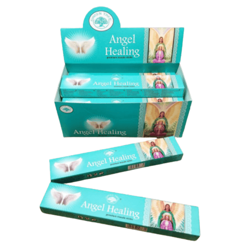 ANGEL HEALING Incense Sticks | Premium Masala Incense Sticks from Green Tree | 15 gram package