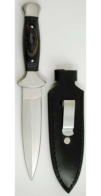 Athame Black Faux Wooden Handled Athame