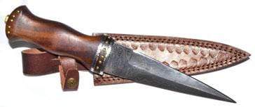 Athame Rosewood Damascus Athame