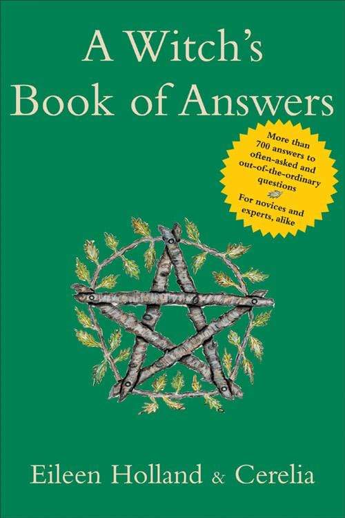 Books A Witch's Book of Answers by Eileen Holland Cerelia