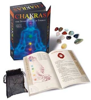 Books Chakras, Seven Doors of Energy (Book & 7 Crystals) by Lo Scarabeo