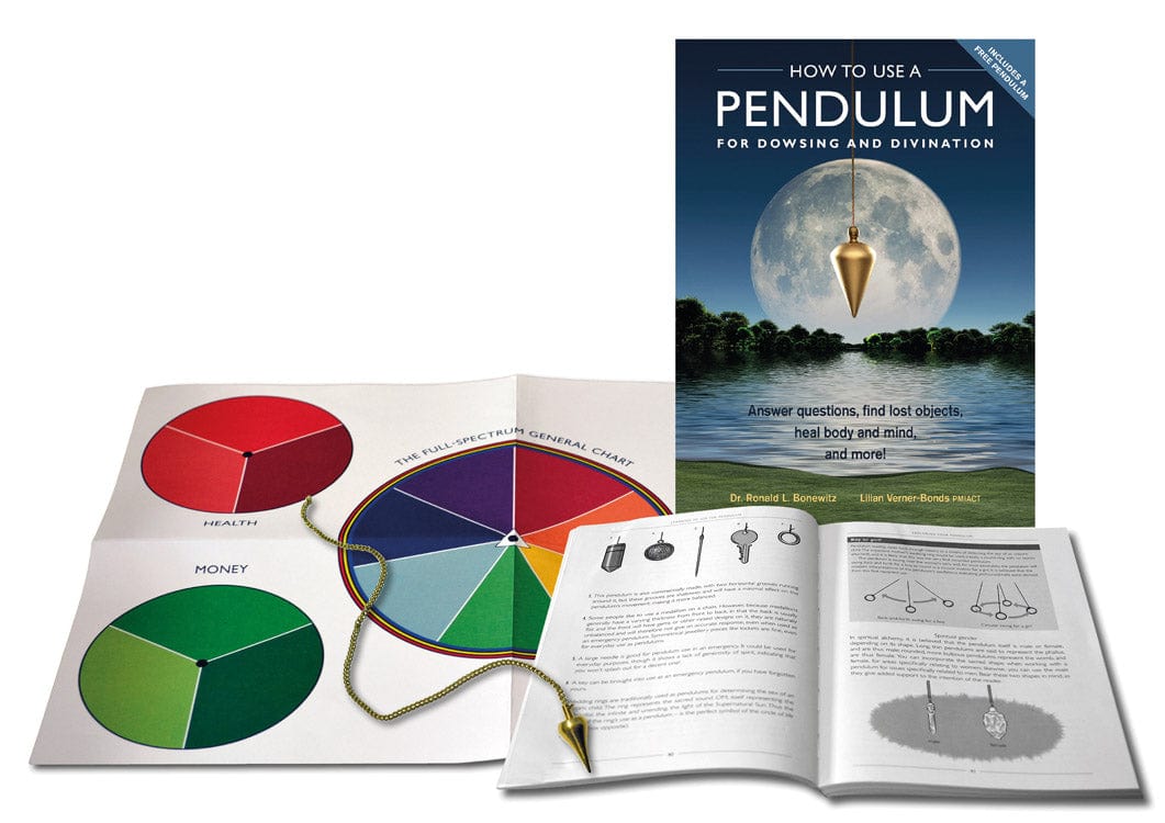 Books How to Use a Pendulum for Dowsing & Divination by Bonewitz & Verner-Bonds