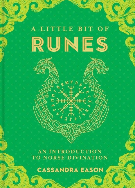 Books Little Bit of Runes by Cassandra Eason