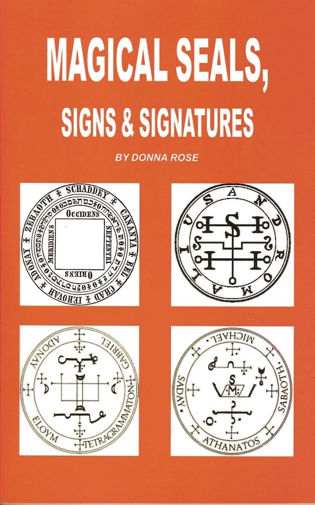Books Magical Seals, Signs & Signatures by Donna Rose