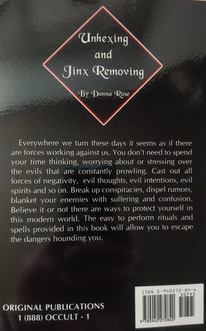 Books Unhexing and Jinx Removing by Donna Rose