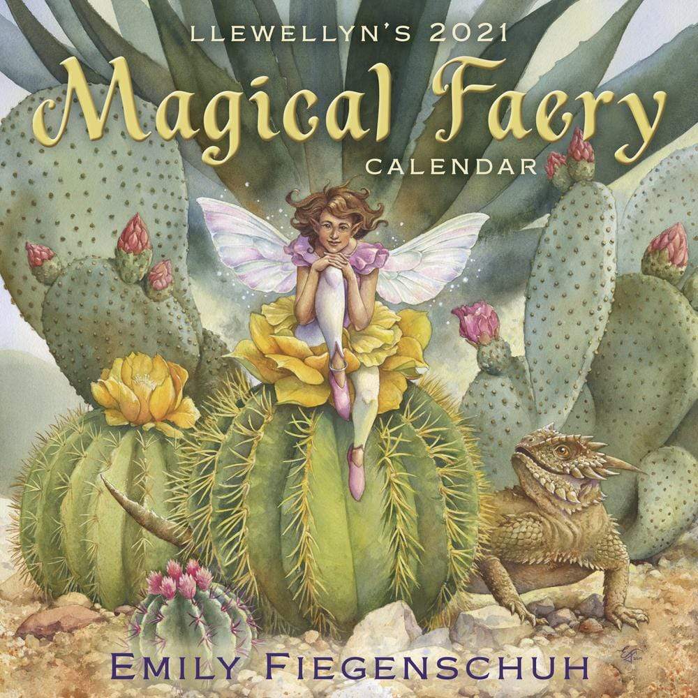 Llewellyn's 2021 Magical Faery Calendar Illustrated by Emily Fiegenschuh