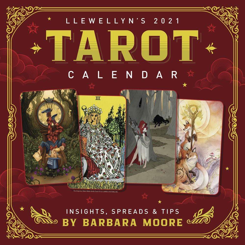 Llewellyn's 2021 Tarot Calendar Including Barbara Moore's Wisdom