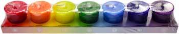 Candles Chakra Votive Candle - 7 Pack