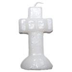 Cross Candle | White