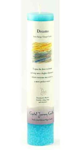 Dreams Reiki Charged Pillar Candle