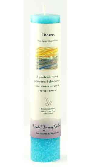 Candles Dreams Reiki Charged Pillar Candle