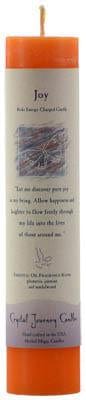 Candles Joy Reiki Charged Pillar Candle