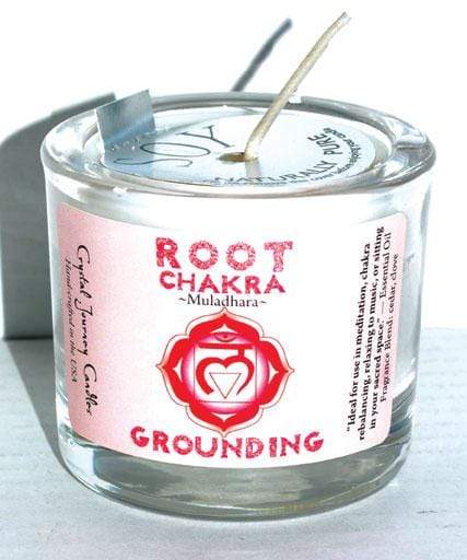 Root Chakra Soy Votive Candle