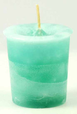 Candles Rosemary Votive Candle - Green