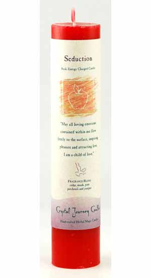 Candles Seduction Reiki Charged Pillar Candle