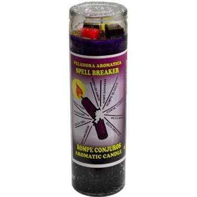 Candles Spell Breaker  (Rompe Conjuros) aromatic jar candle 7-Day Candle