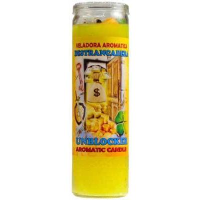 Candles Unblocker (Destrancadera) aromatic jar candle 7-Day Candle