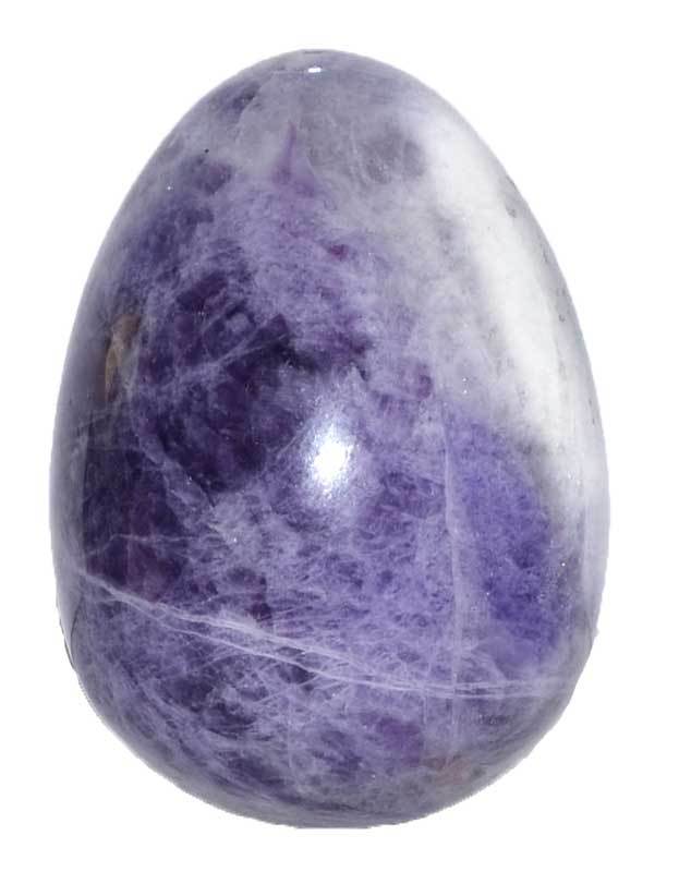Crystal Eggs Chevron Amethyst Egg | 2