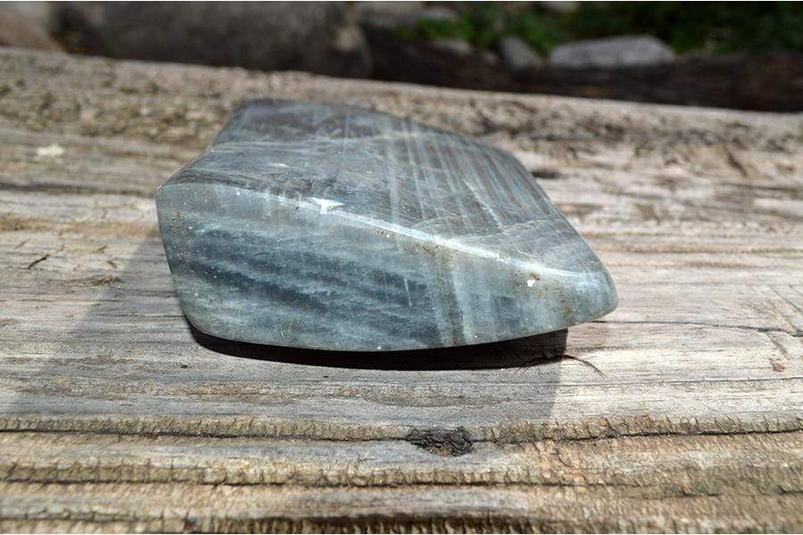 Crystal Free Shape Freeform Gold/Purple Flash Labradorite - Large