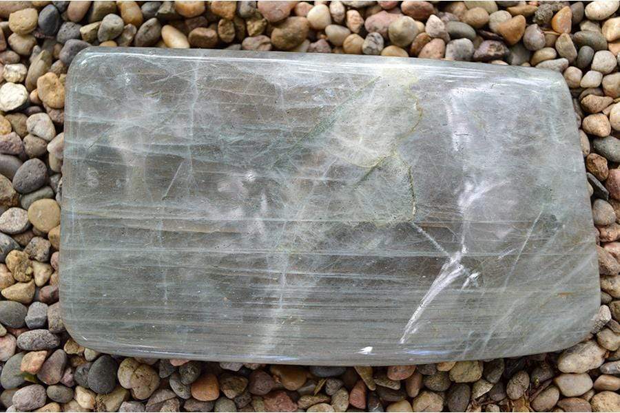 Crystal Free Shape Freeform Gold/Purple Flash Labradorite - Large