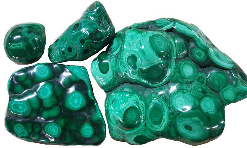 Crystal Free Shape Malachite Free Shape | 5 lb