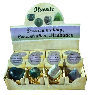 Crystal Gift Sets Fluorite Gift Box (Set of 12)