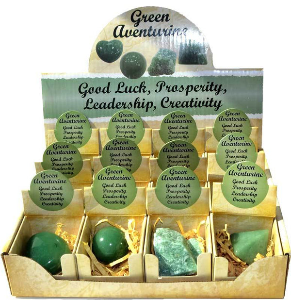 Crystal Gift Sets Green Aventurine Gift Box (Set of 12)