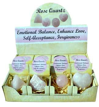 Crystal Gift Sets Rose Quartz Gift Box (Set of 12)