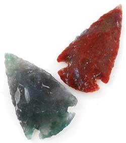 Crystal Points Arrowhead 1"- 2 1/4" stone