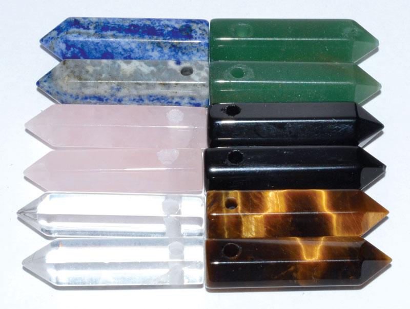 Crystal Points Assorted Points (Set of 12) | 1 inch